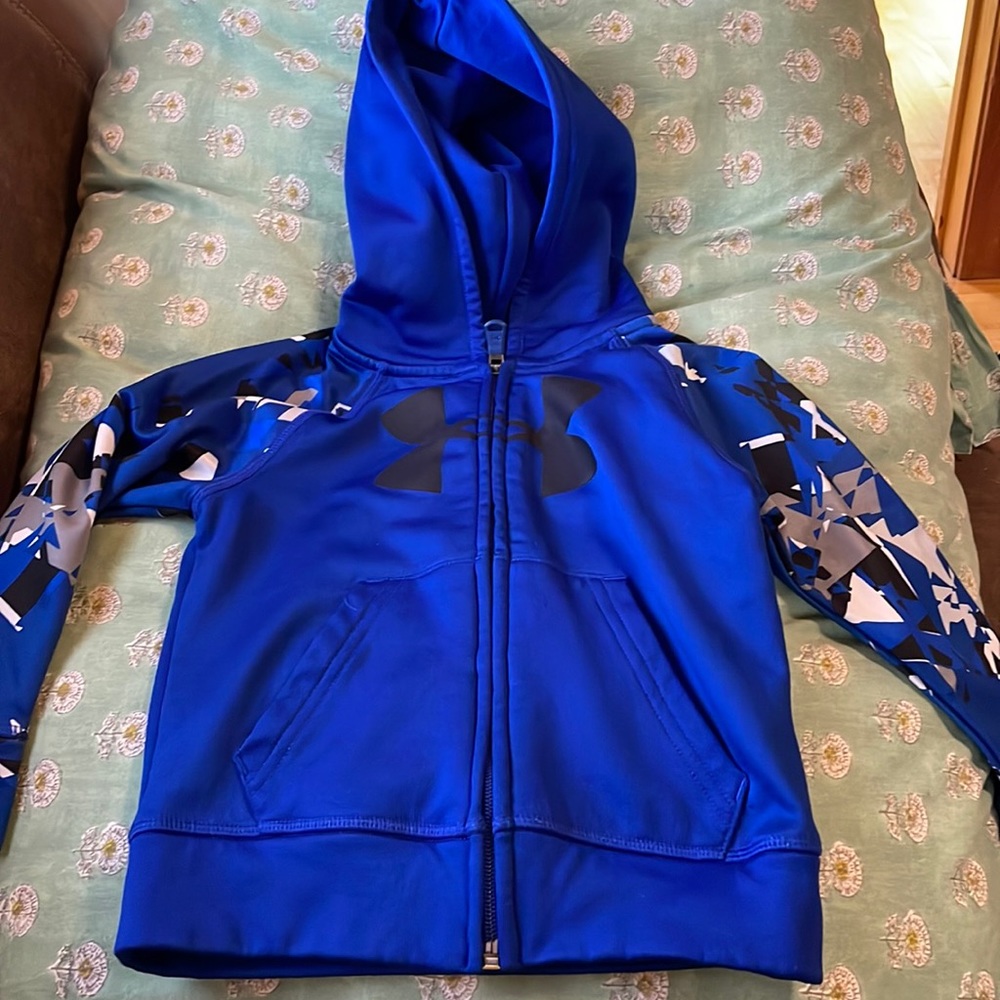 Toddler UA zip up hoodie